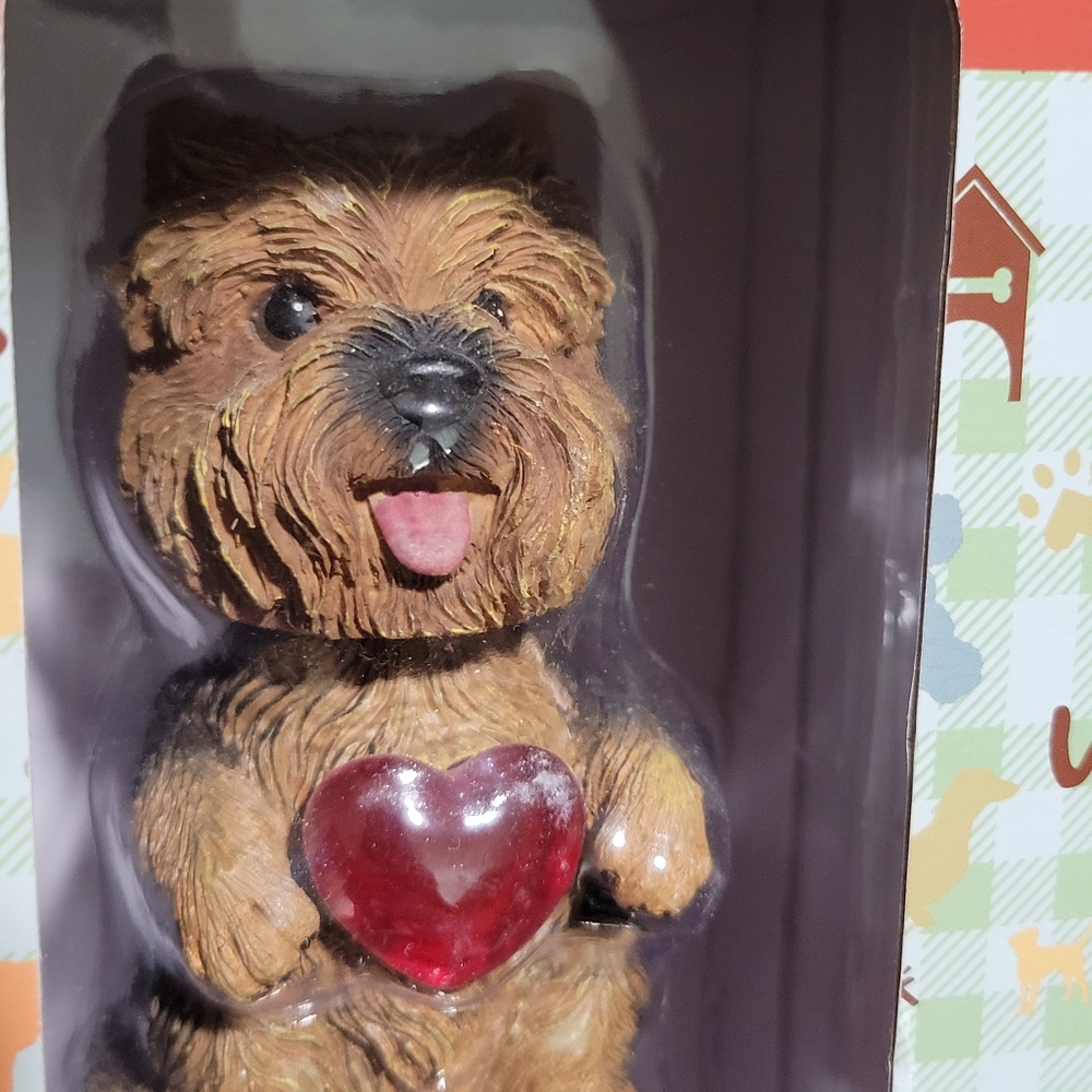 My Favorite Breed Yorkshire Terrier Bobblehead LED Figurine NIB Dogbreedstore - Picture 6 of 8